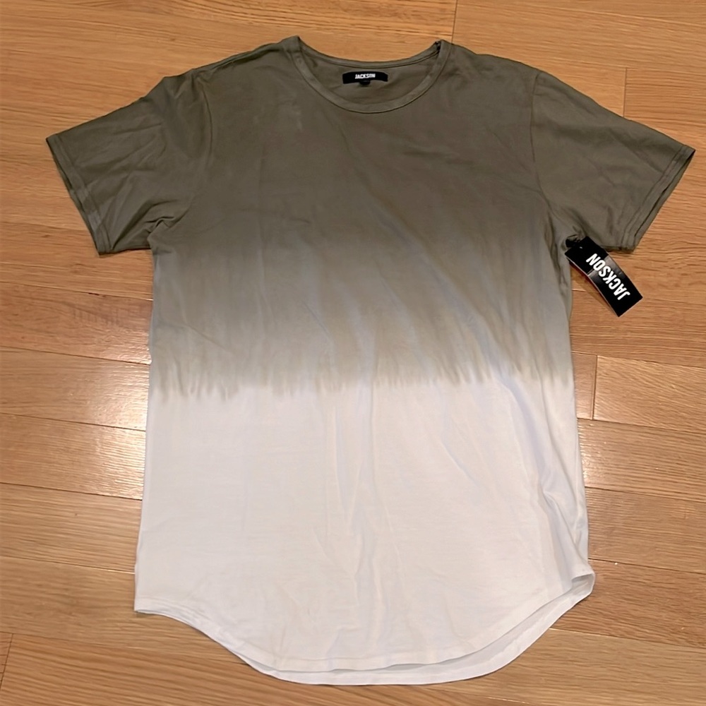 🆕 Jackson Longline Ombré Tee - Small